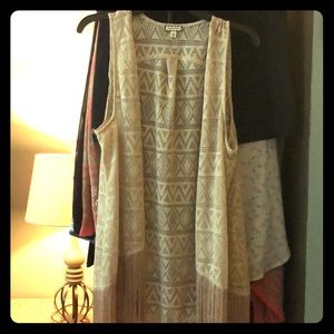 Fringe vest! Perfect for 70s inspired looks